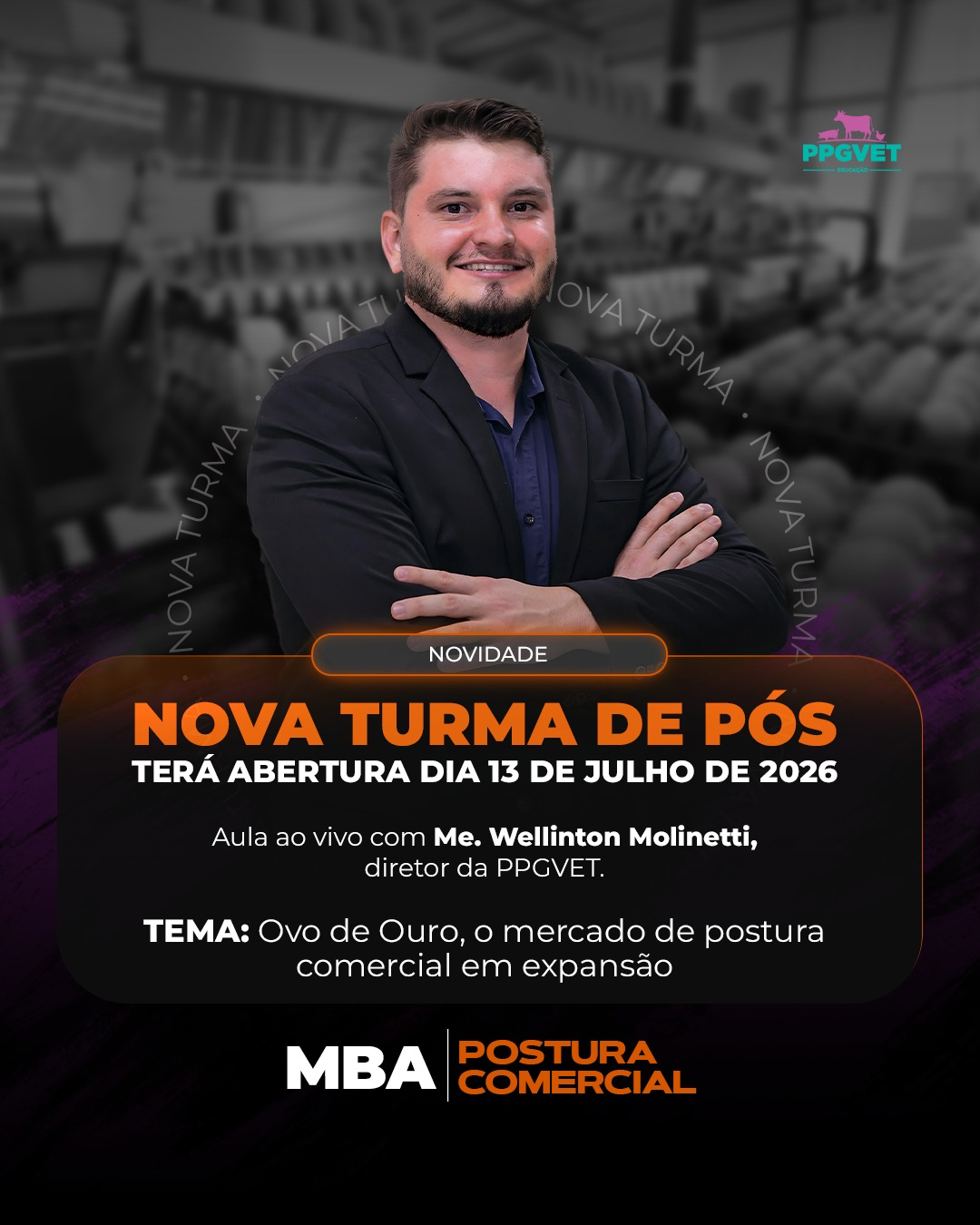MBA Postura Comercial Ovo de Ouro · PPGVET